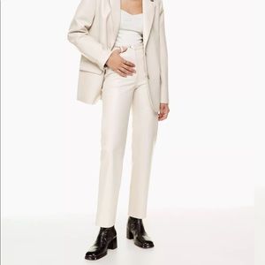 Aritzia Wilfred leather pants